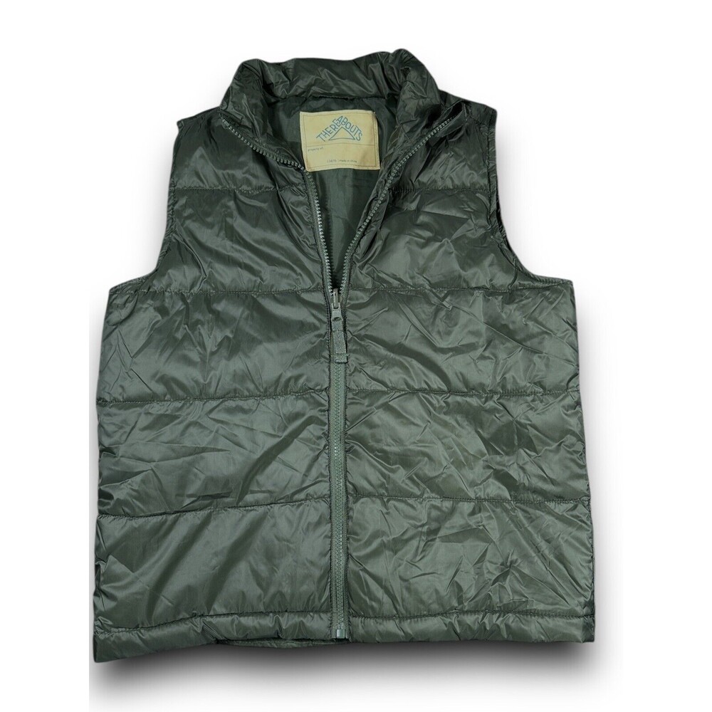 Thereabouts‎ Army Green Puffer Vest L 14/16